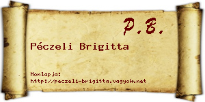 Péczeli Brigitta névjegykártya